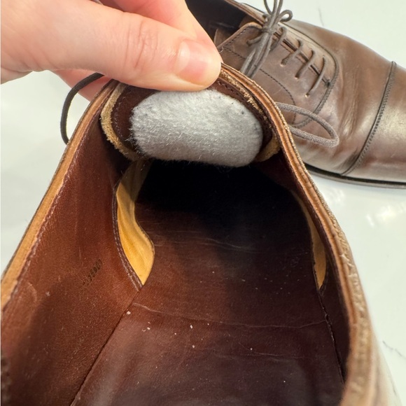 Men’s Crockett & Jones Audrey Brown Calf Leather Oxford Shoes- Size 10 main image 14